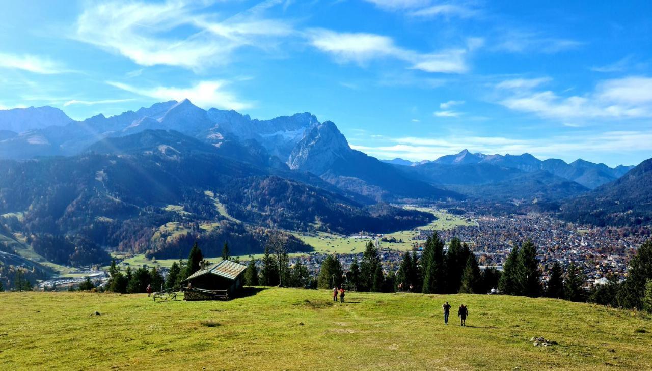 Ferienwohnung Blickfang Garmisch-Partenkirchen Esterno foto